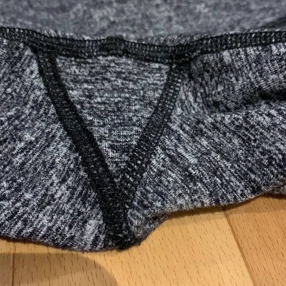 Lululemon Wunder Under Heathered Black & Grey Low-Rise leggings - size 4 - Picture 7 of 16